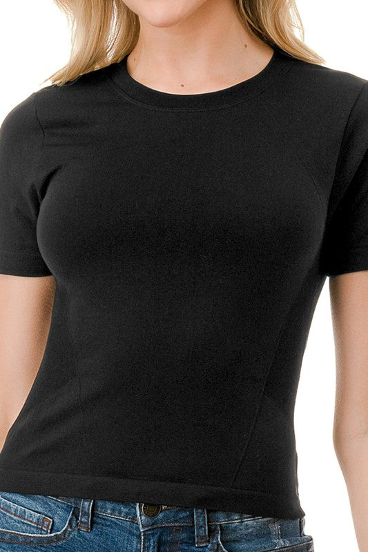 NT124 High Performance Round Neck Top – Active Comfort