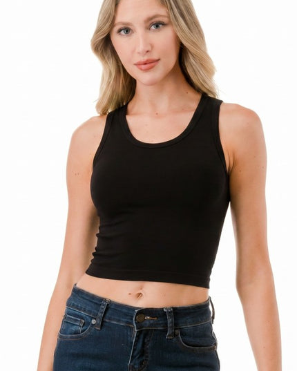 NT81 Seamless Crop Tank Top – Essential Layering Basic