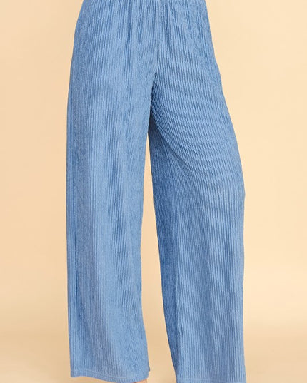 HK07 CRINKLE LOUNGEWEAR PANTS