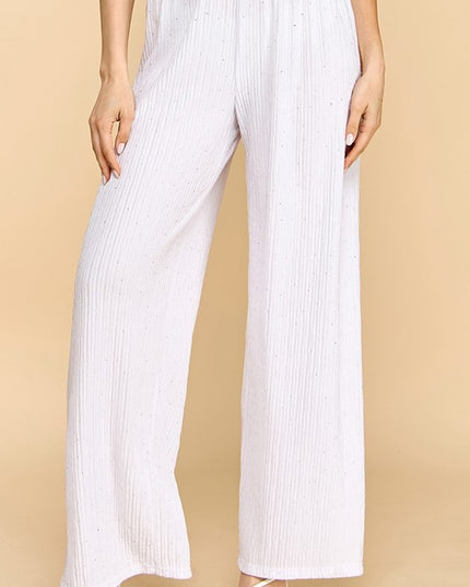 HK07 CRINKLE LOUNGEWEAR PANTS