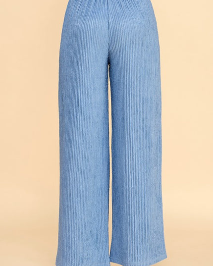 HK07 CRINKLE LOUNGEWEAR PANTS