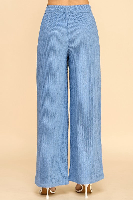HK07 CRINKLE LOUNGEWEAR PANTS
