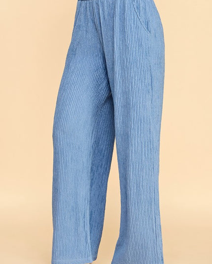 HK07 CRINKLE LOUNGEWEAR PANTS