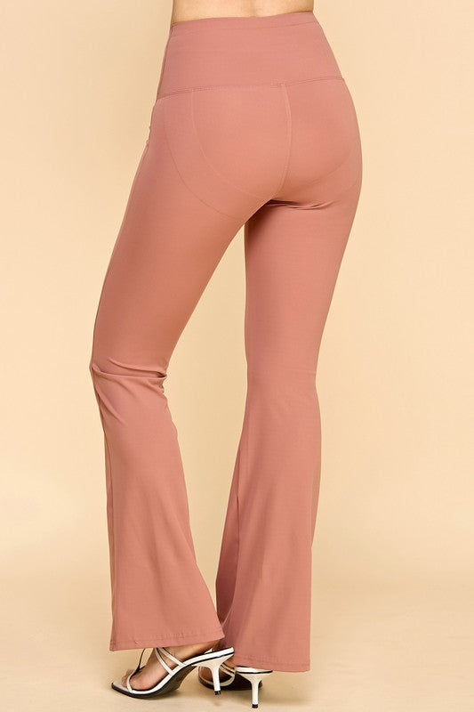 LG24 ACTIVE WORKOUT BUTT LIFT FLARE PANTS