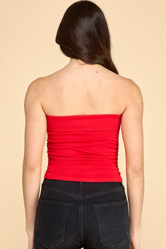 317LS SIDE-RUCHED TUBE TOP
