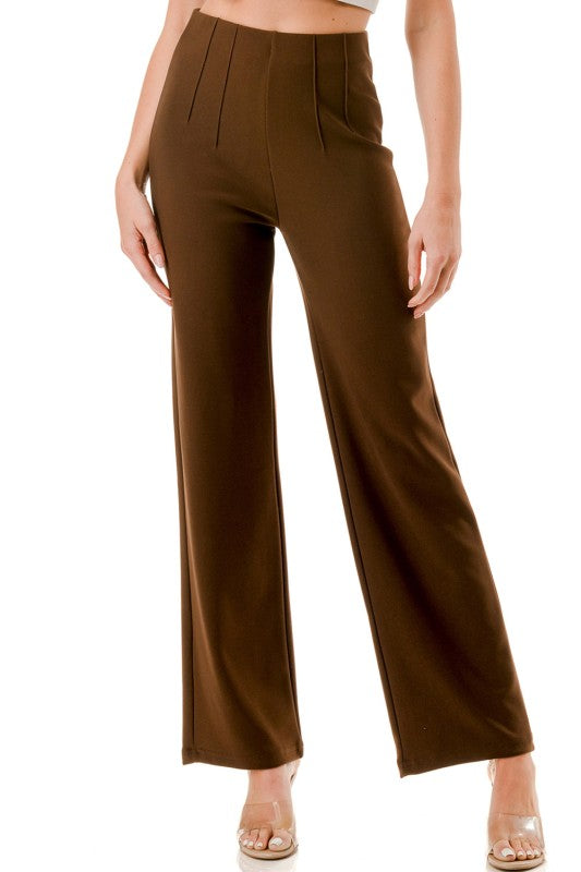 YC105 PLEATED WAIST DRESS PANTS