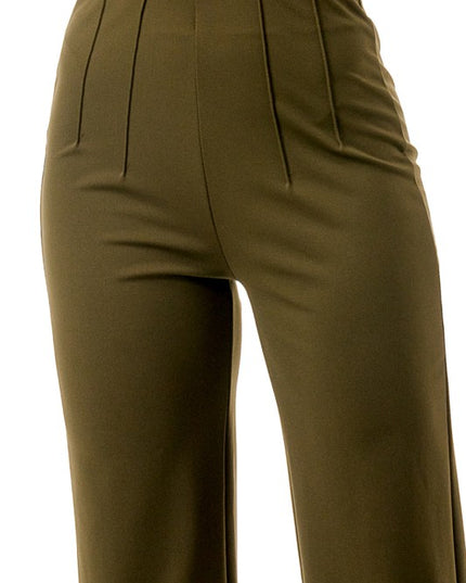 YC105 PLEATED WAIST DRESS PANTS
