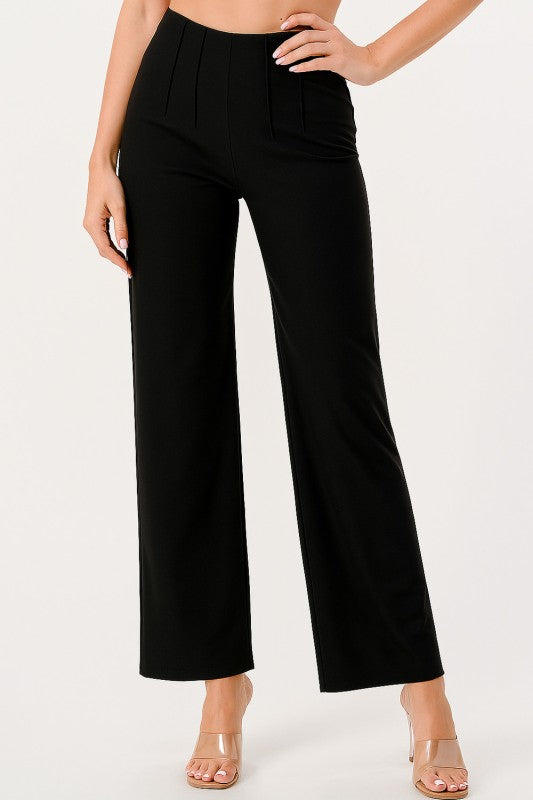 YC105 PLEATED WAIST DRESS PANTS