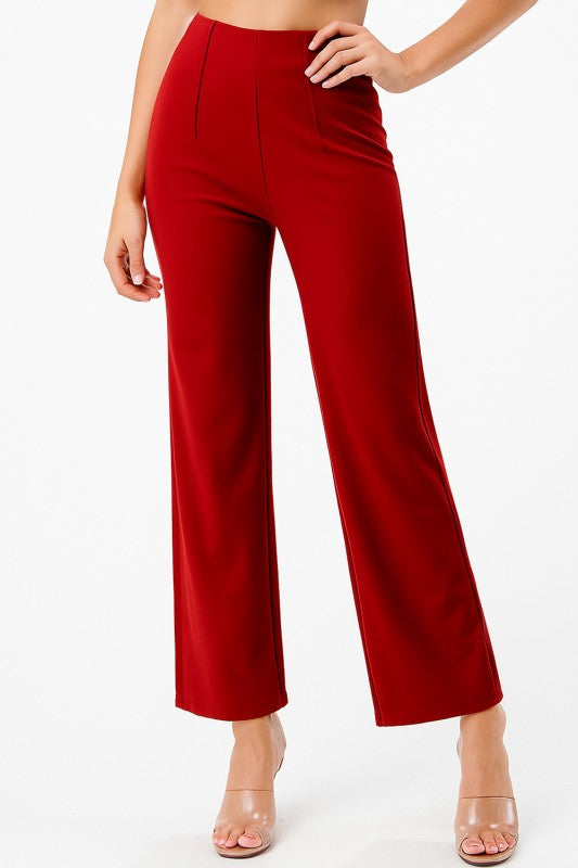 YC105 PLEATED WAIST DRESS PANTS
