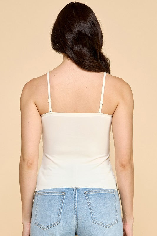 CAMI01 LACE CAMI TANK TOP