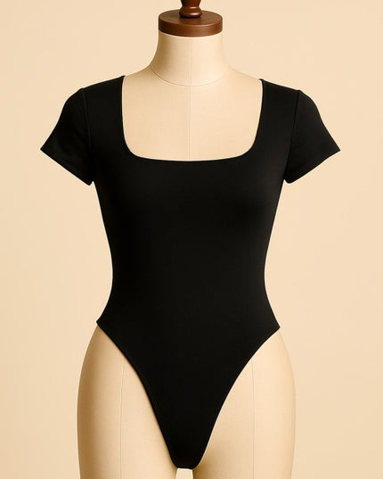 BST23 SCOOP NECK SHORT SLEEVE BODYSUITS