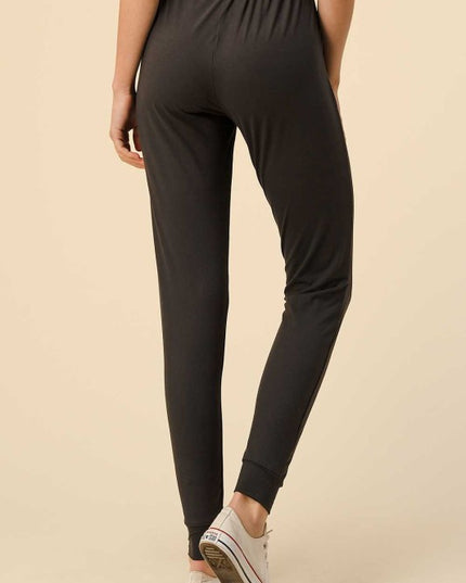 JK-SOLID DRAWSTRING SOLID JOGGERS