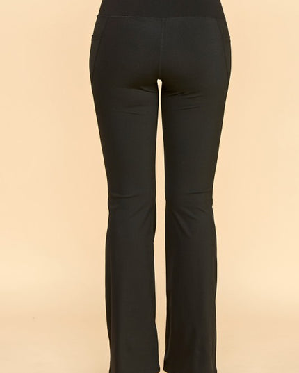 LG34 ACTIVE WORKOUT FLARE YOGA PANTS