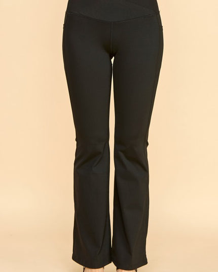 LG34 ACTIVE WORKOUT FLARE YOGA PANTS