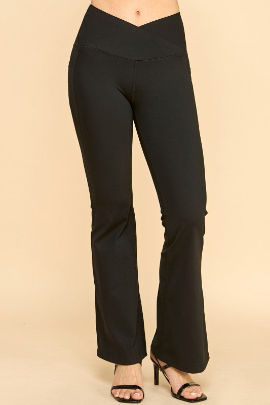 LG34 ACTIVE WORKOUT FLARE YOGA PANTS