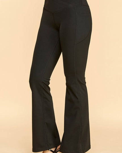 LG34 ACTIVE WORKOUT FLARE YOGA PANTS