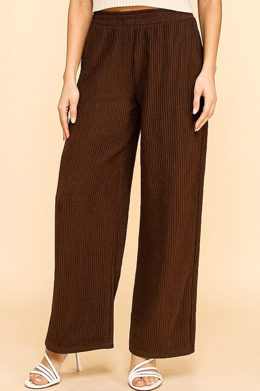 HK07 CRINKLE LOUNGEWEAR PANTS