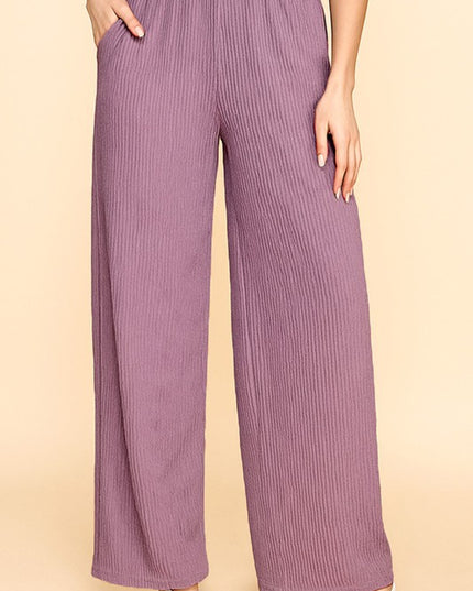 HK07 CRINKLE LOUNGEWEAR PANTS