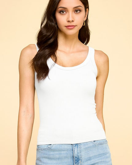 PT012 RIBBED RACERBACK TANK TOP