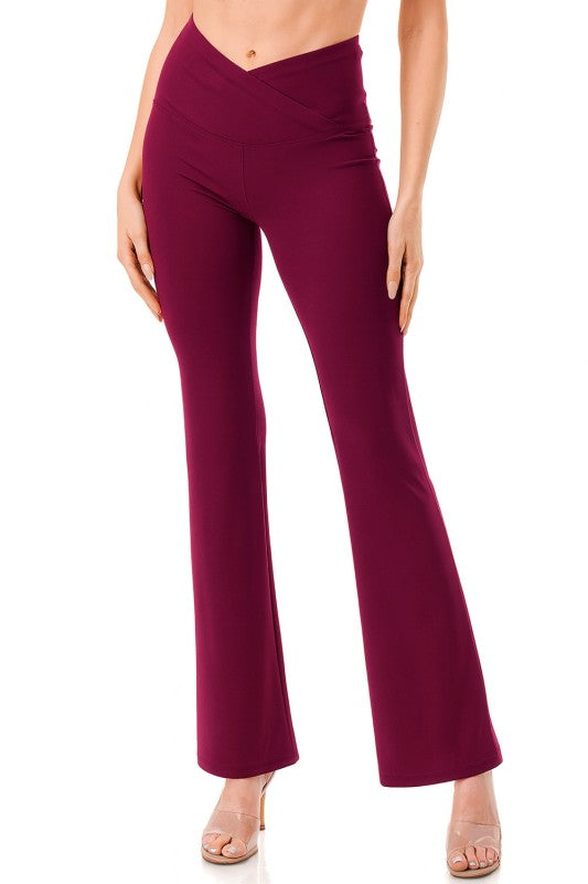 LG24 ACTIVE WORKOUT BUTT LIFT FLARE PANTS