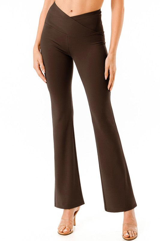 LG24 ACTIVE WORKOUT BUTT LIFT FLARE PANTS