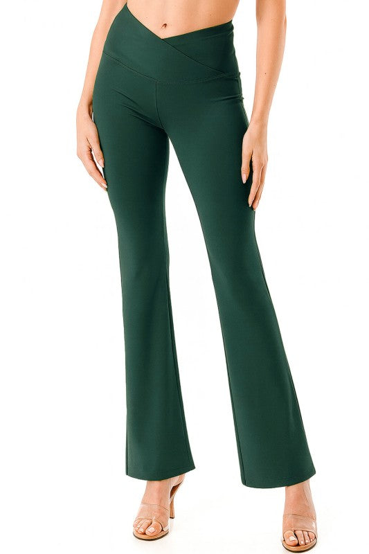 LG24 ACTIVE WORKOUT BUTT LIFT FLARE PANTS