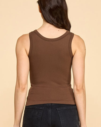 NT71L TINY RIB TANK TOP