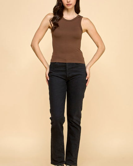 NT71L TINY RIB TANK TOP