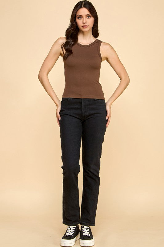 NT71L TINY RIB TANK TOP