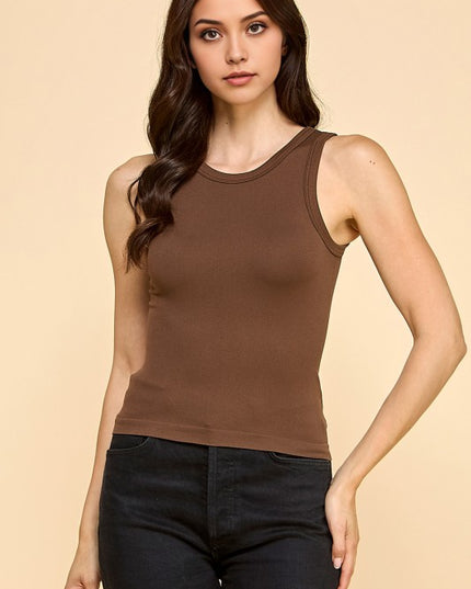 NT71L TINY RIB TANK TOP