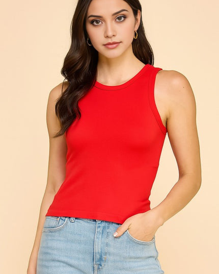 NT71L TINY RIB TANK TOP