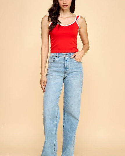 PT36 SWEETHEART CROP TANK TOP