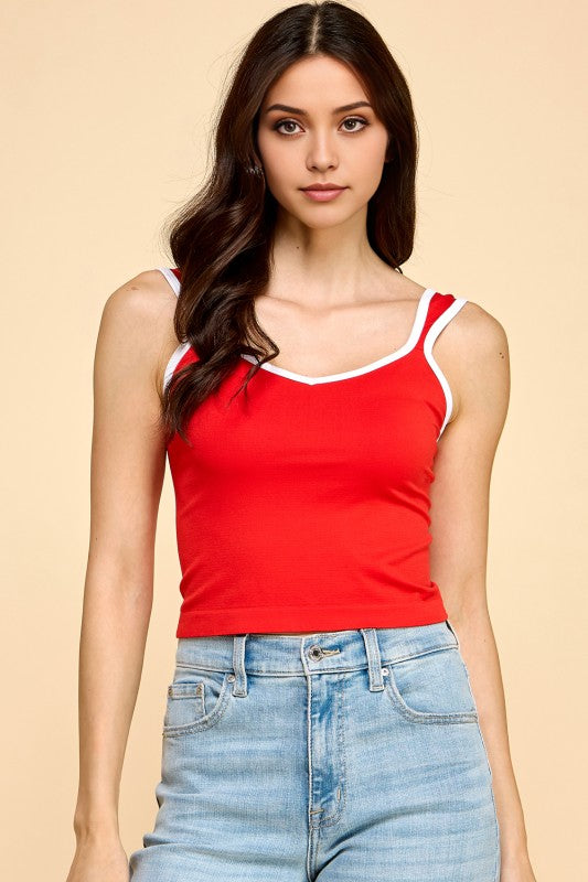 PT36 SWEETHEART CROP TANK TOP