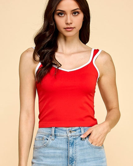 PT36 SWEETHEART CROP TANK TOP