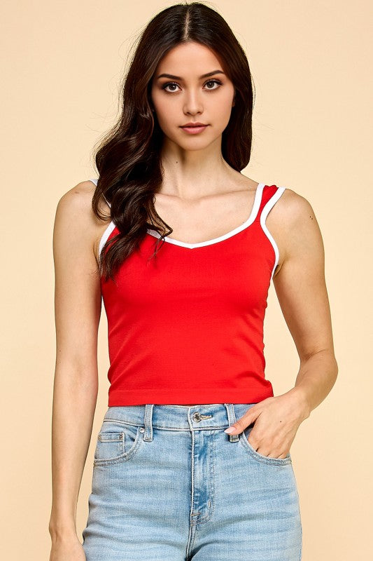 PT36 SWEETHEART CROP TANK TOP