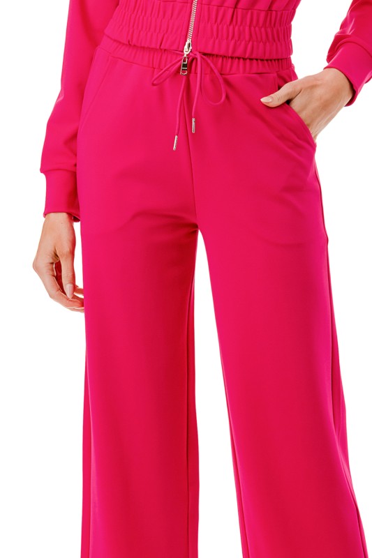 YS107 YOGA FABRIC HOODIE JACKET & PANT SET