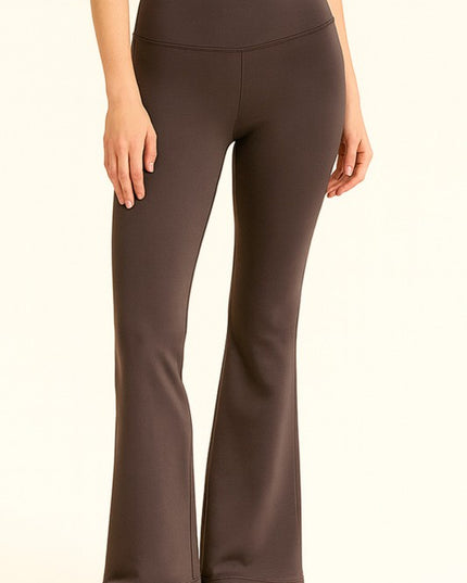 BLL02 ACTIVE WORKOUT HIGHRISE BUTT LIFT FLARE YOGA PANTS