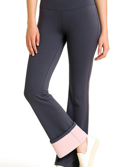 BLL02X PLUS SIZE ACTIVE HIGH-RISE BUTT LIFT FLARE YOGA