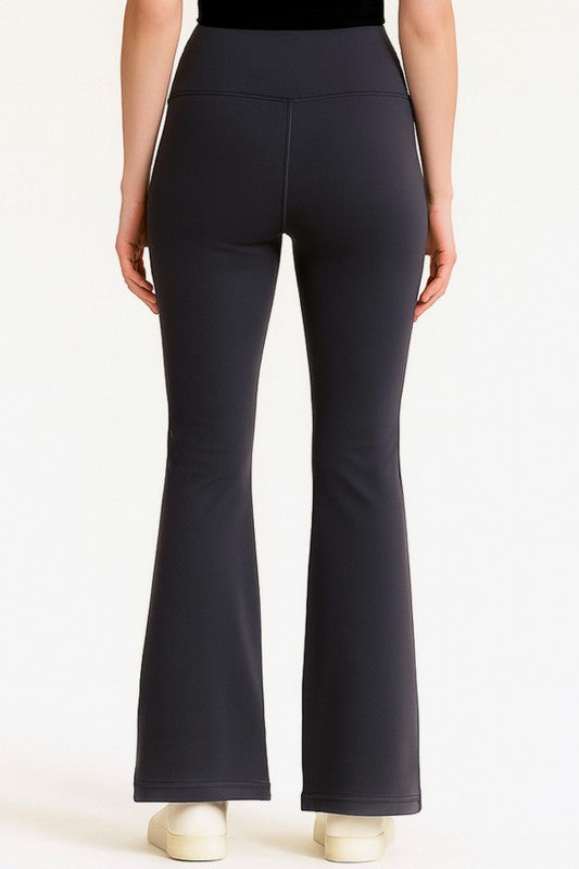 BLL02X PLUS SIZE ACTIVE HIGH-RISE BUTT LIFT FLARE YOGA