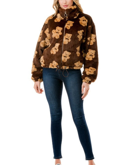 JACKET01 BROWN BEAR