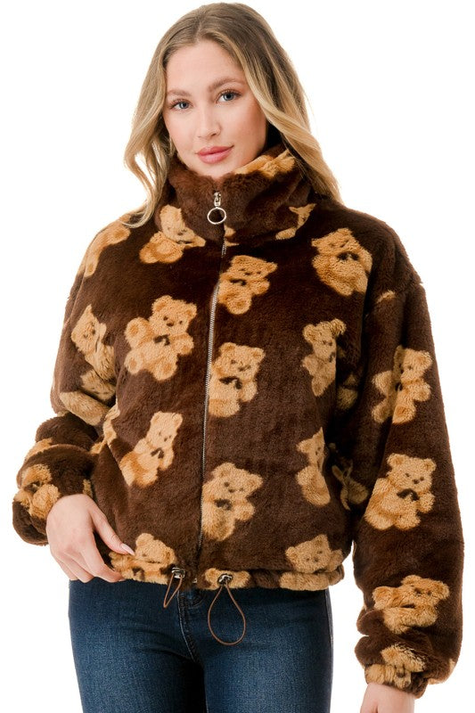 JACKET01 BROWN BEAR
