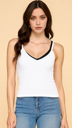 WHITE/BLACK