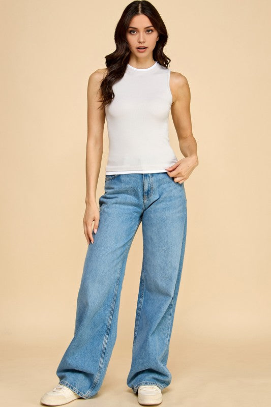 PT42 CONTRAST TANK TOP