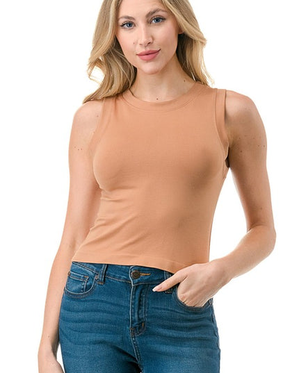 HXT18 SEAMLESS CROP TANK TOP