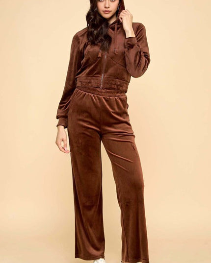 VS501 VELOUR 2-PIECE SET