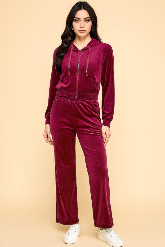 VS501 VELOUR 2-PIECE SET