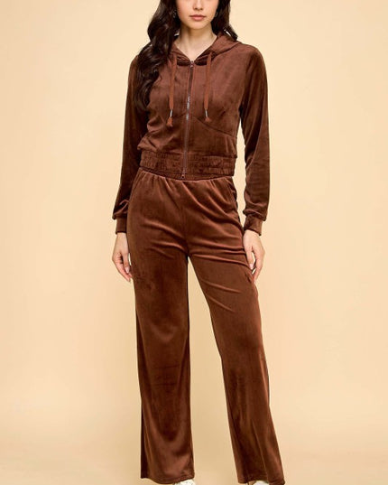 VS501 VELOUR 2-PIECE SET
