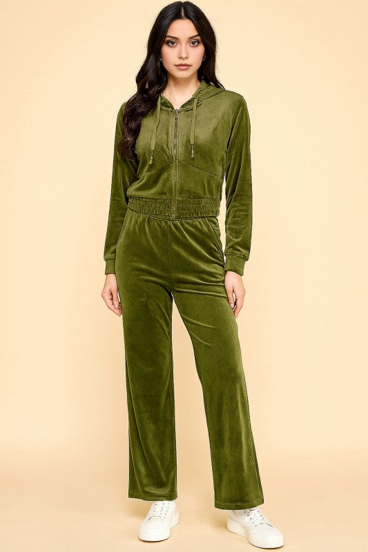 VS501 VELOUR 2-PIECE SET