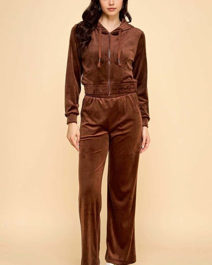 VS501 VELOUR 2-PIECE SET