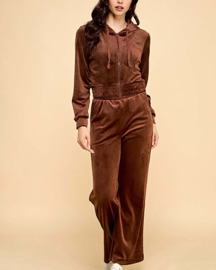 VS501 VELOUR 2-PIECE SET